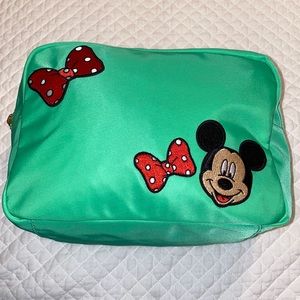 Stoney Clover Lane Large Green Cosmetic Bag